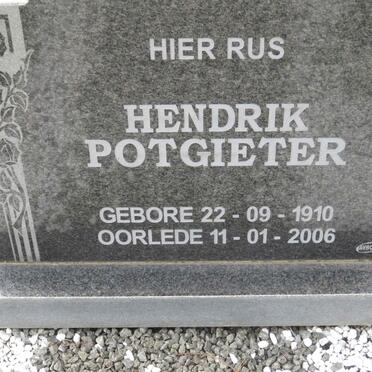 POTGIETER Hendrik 1910-2006