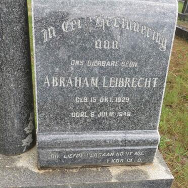 PELSER Abraham Leibrecht 1929-1949