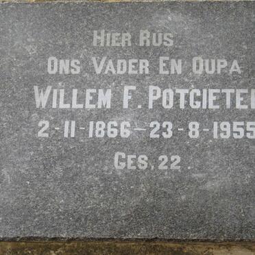 POTGIETER Willem F. 1866-1955