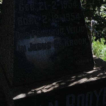 ROOYEN Elbie, van 1954-1954