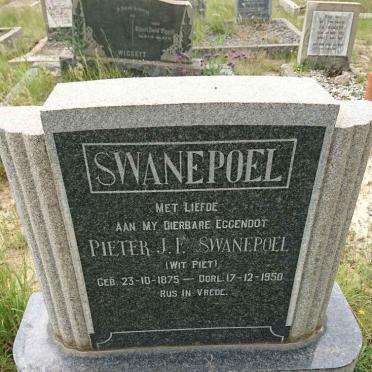 SWANEPOEL Pieter J.F. 1875-1950
