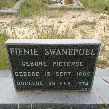 SWANEPOEL Fienie nee PIETERSE 1885-1974