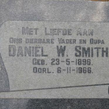 SMITH Daniel W. 1896-1966