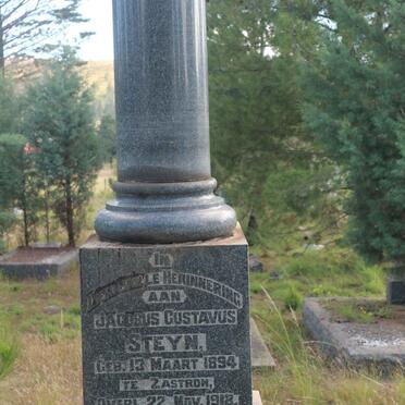 STEYN Jacobus Gustavus 1894-1918