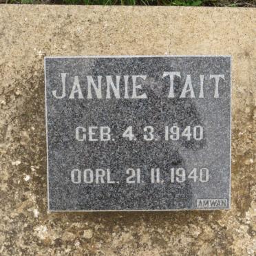 TAIT Jannie 1940-1940