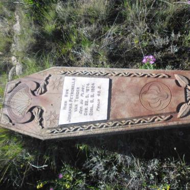 TONDER Johanna Petronella, van nee DU PLOOY 1874-1925