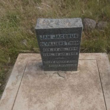 THOM Jan Jacobus de Villiers 1894-1946