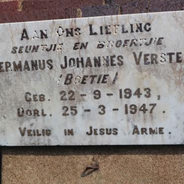 VERSTER Hermanus Johannes 1943-1947