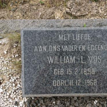 VOS William L. 1898-1968