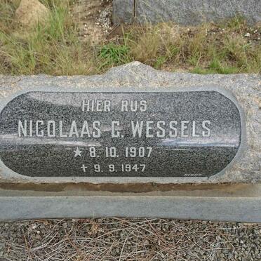 WESSELS Nicolaas C. 1907-1947