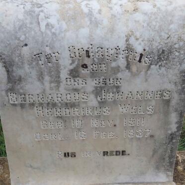 WELS Bernardus Johannes Hendrikus 1911-1937