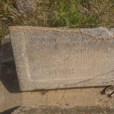 WESSELS Johannes W. 1880-1930