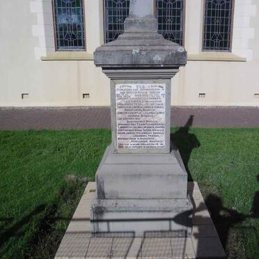 2. Overview on Anglo Boer War Memorial
