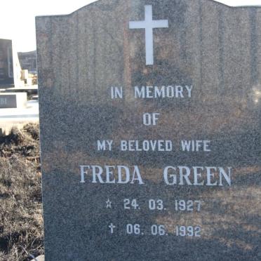 GREEN Freda 1927-1992