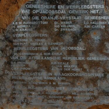 09. List of Medical Doctors and Nurses who worked at Jacobsdal