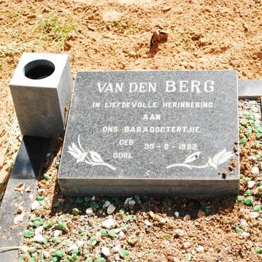 BERG, Baba van den 1982-1982
