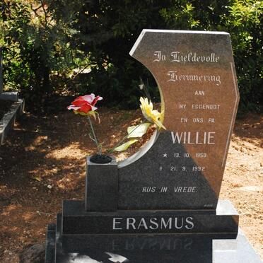 ERASMUS Willie 1953-1992