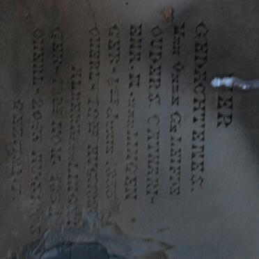 LINGEN Albert, van 1832-1903 &amp; Cathariena A. 1835-1896