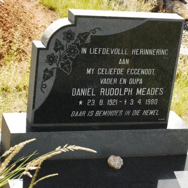 MEADES Daniel Rudolph 1921-1980