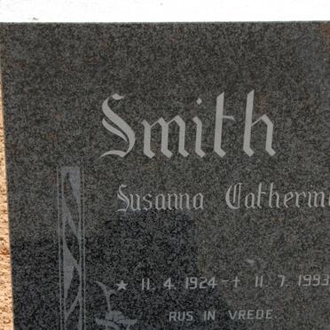 SMITH Susanna Catherina 1924-1993