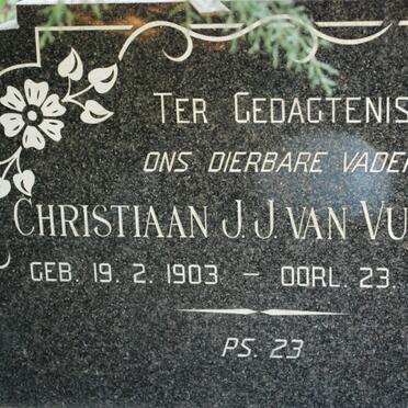 VUUREN Christiaan J.J., van 1903-1968