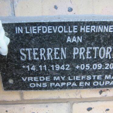 PRETORIUS Sterren 1942-2013