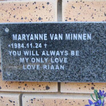 MINNEN Maryanne, van 1984-