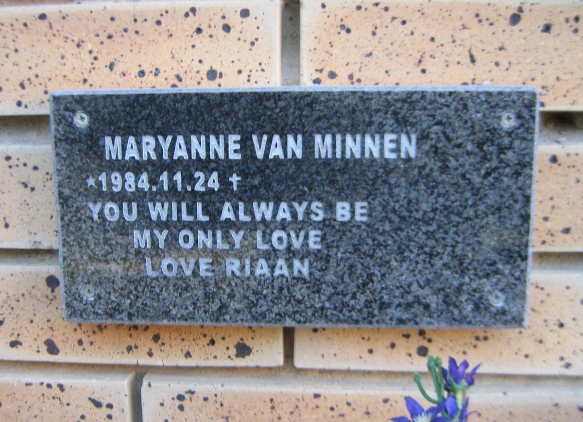 MINNEN Maryanne, van 1984-