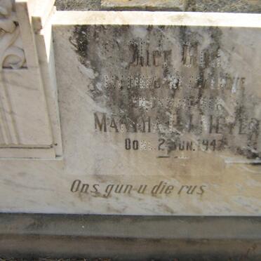 MEYER Martha I.J. -1947