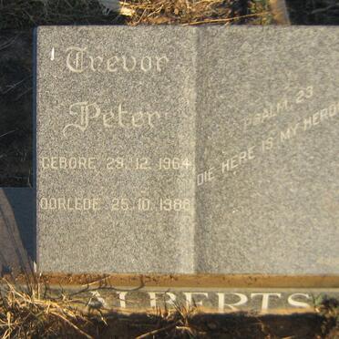 ALBERTS Trevor Peter 1964-1988