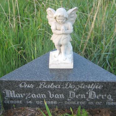 BERG Marzaan, van den 1986-1986