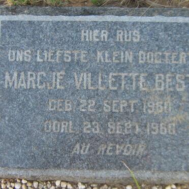 BESTER Margje Villette 1960-1968