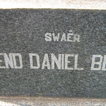 BESTER Barend Daniel