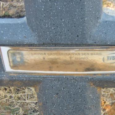 BERG Lavina Catharina, van den 1945-2013