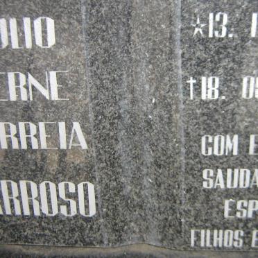 BARROSO Julio Verne Correia 1933-2005