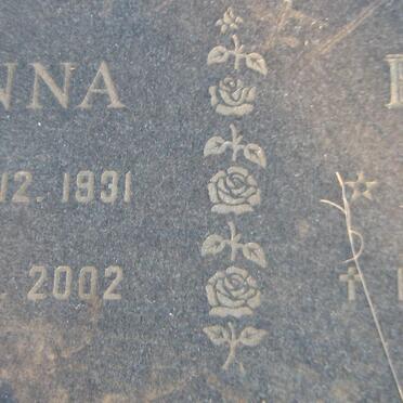 BILJON Piet, van 1925-2002 &amp; Anna 1931-2002