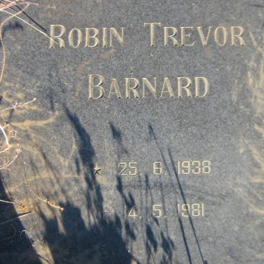 BARNARD Robin Trevor 1938-1981