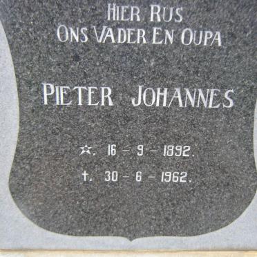 BEETGE Pieter Johannes 1892-1962
