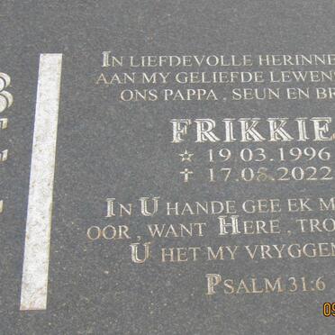BELL Frikkie 1996-2022