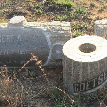 COETSEE Gert A. 1897-1974 &amp; Maria M. J. 1906-1989 