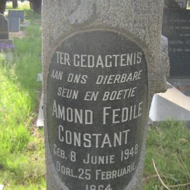 DASSONVILLE Amond Fedile Constant 1948-1964