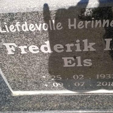 ELS Frederik Izak 1937-2018
