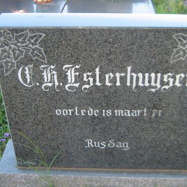 ESTERHUYSEN C.H. -1971