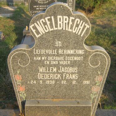 ENGELBRECHT Willem Jacobus Dederick Frans 1936-1991