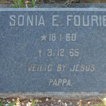 FOURIE Sonia E. 1960-1965