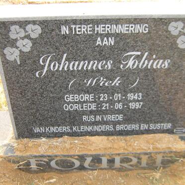 FOURIE Johannes Tobias 1943-1997