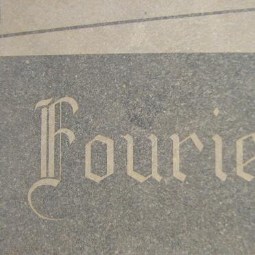 FOURIE Louis 1899-1984 &amp; Marie MARAIS 1900-1967