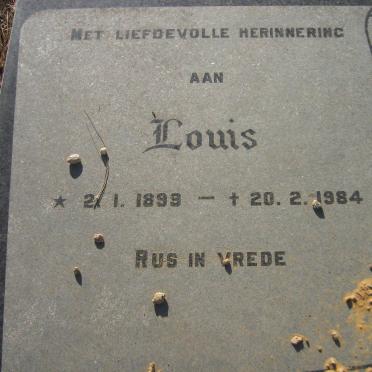 FOURIE Louis 1899-1984 &amp; Marie MARAIS 1900-1967