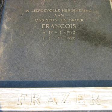 FRAZER Francois 1972-1990