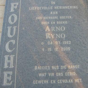 FOUCHE Arno Ryno 1962-2006